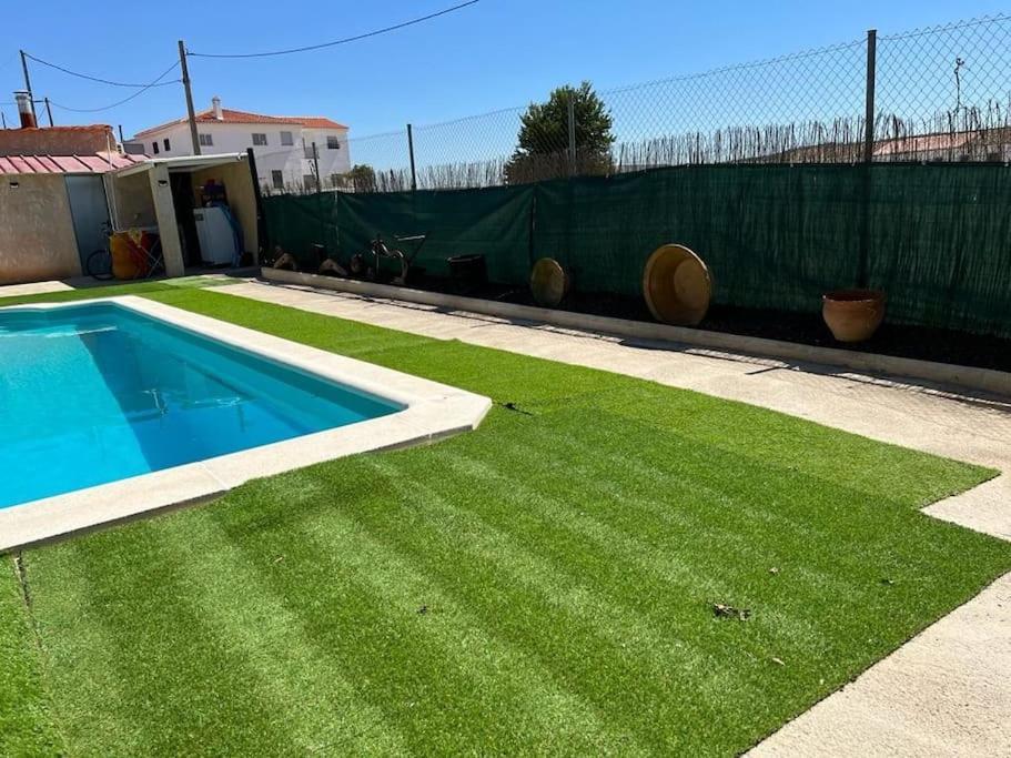 Villa Rural Con Amplia Piscina Campillo de Altobuey Buitenkant foto